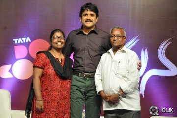 Nagarjuna Meets Docomo Manam Contest Winners